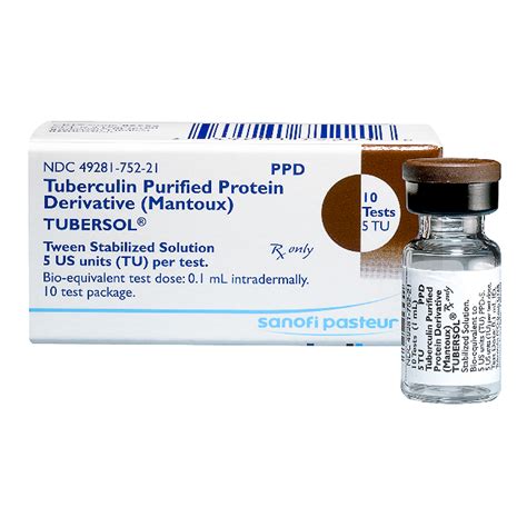 tubersol test vials